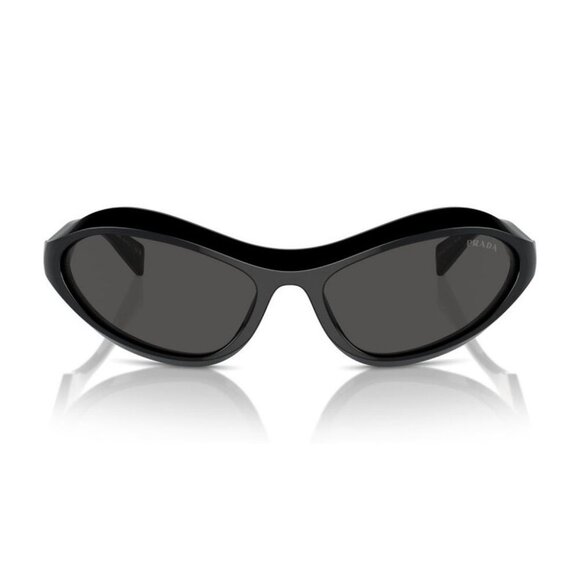 NEW PRADA SUNGLASSES PRA20S 16K5S0 UNISEX PR A20S 16K5S0 BLACK SPR A20 16K5S0 - Picture 1 of 3
